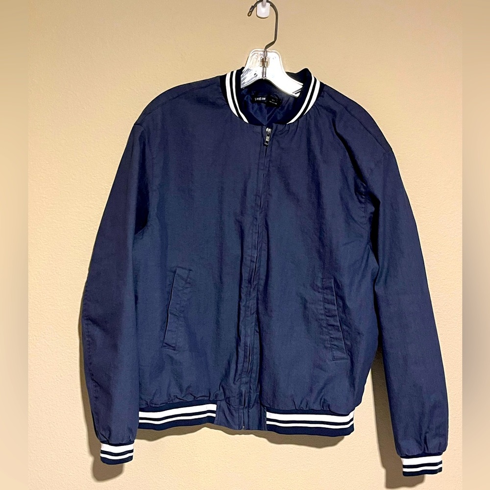 Men’s Blue Bomber Jacket